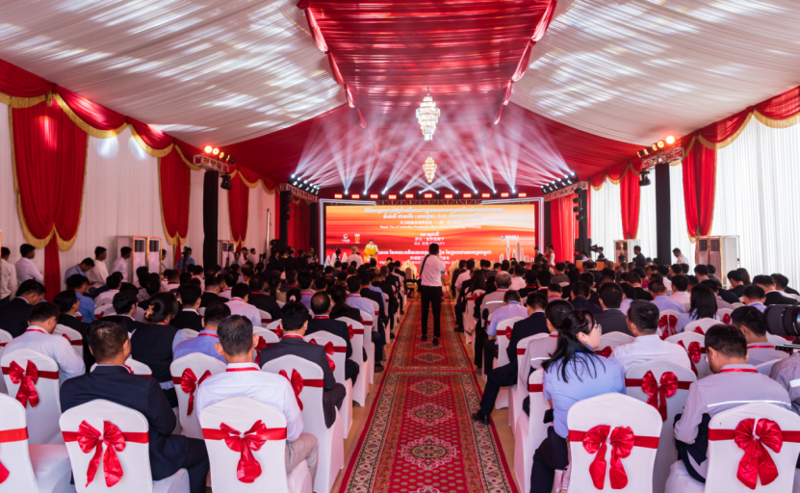 匠心筑造  奉獻精品② | 奮戰(zhàn)開門紅！四化建承建柬埔寨萬力輪胎項目投產(chǎn)