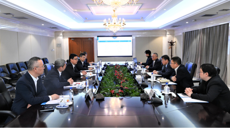 四化建與中油工程建設舉行會談